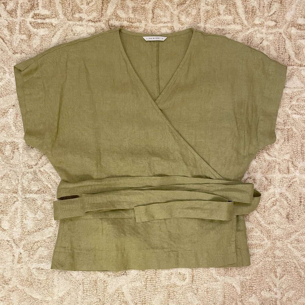 Linenfox Bonni Wrap Top